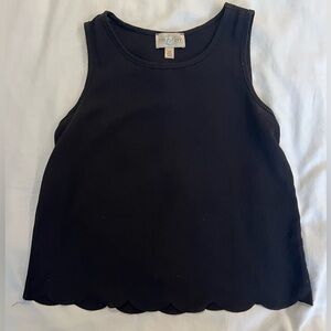 Black Scallop Tank